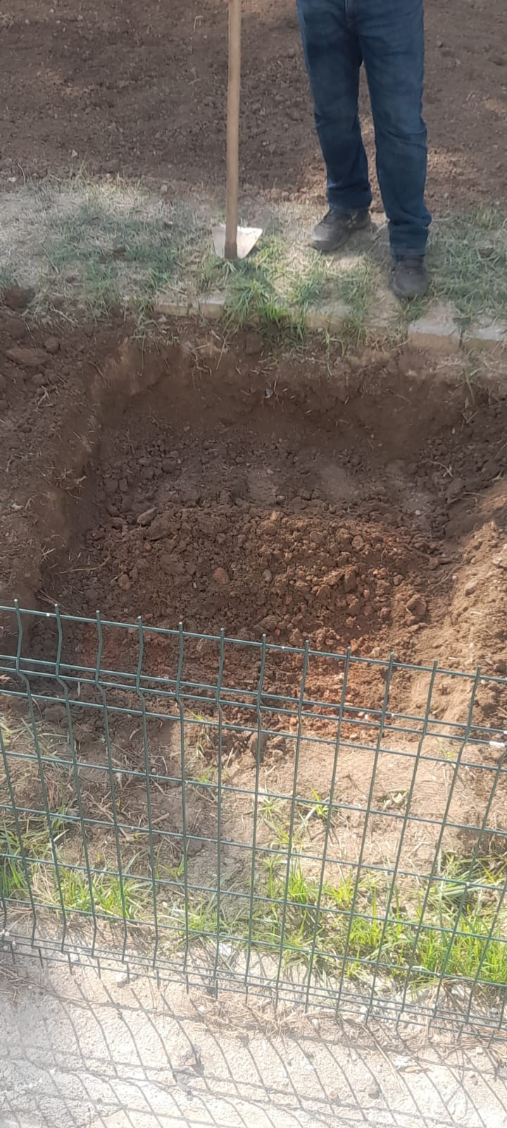 Compost pit - Execution