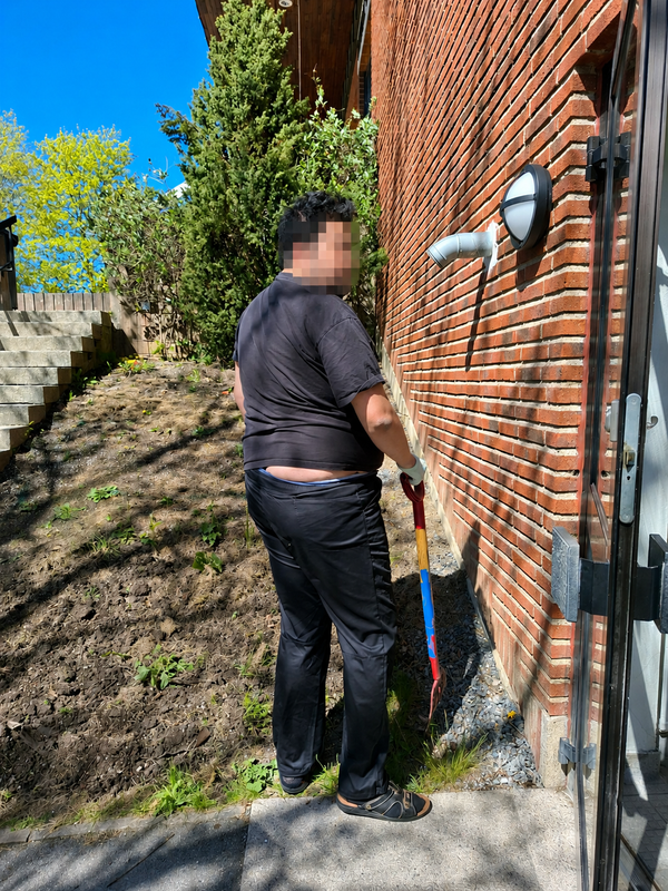 Clearing the ground